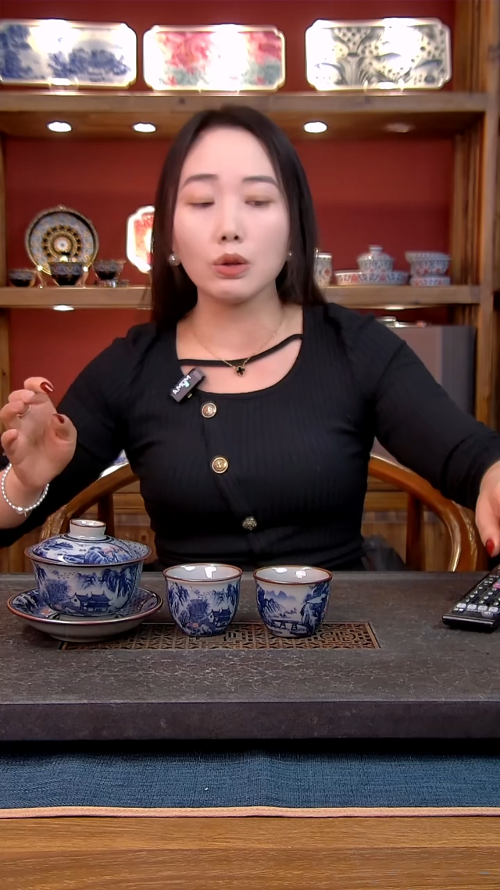 简装家用款3件套 老陶泥开片纹陶瓷茶具