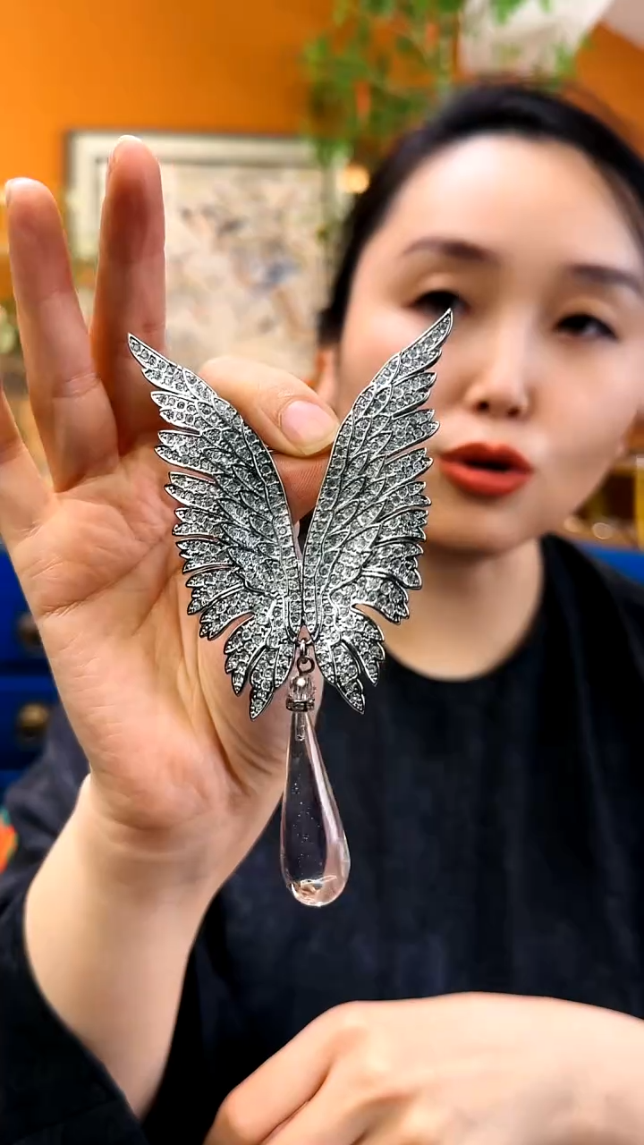 纯铜925银无胸针