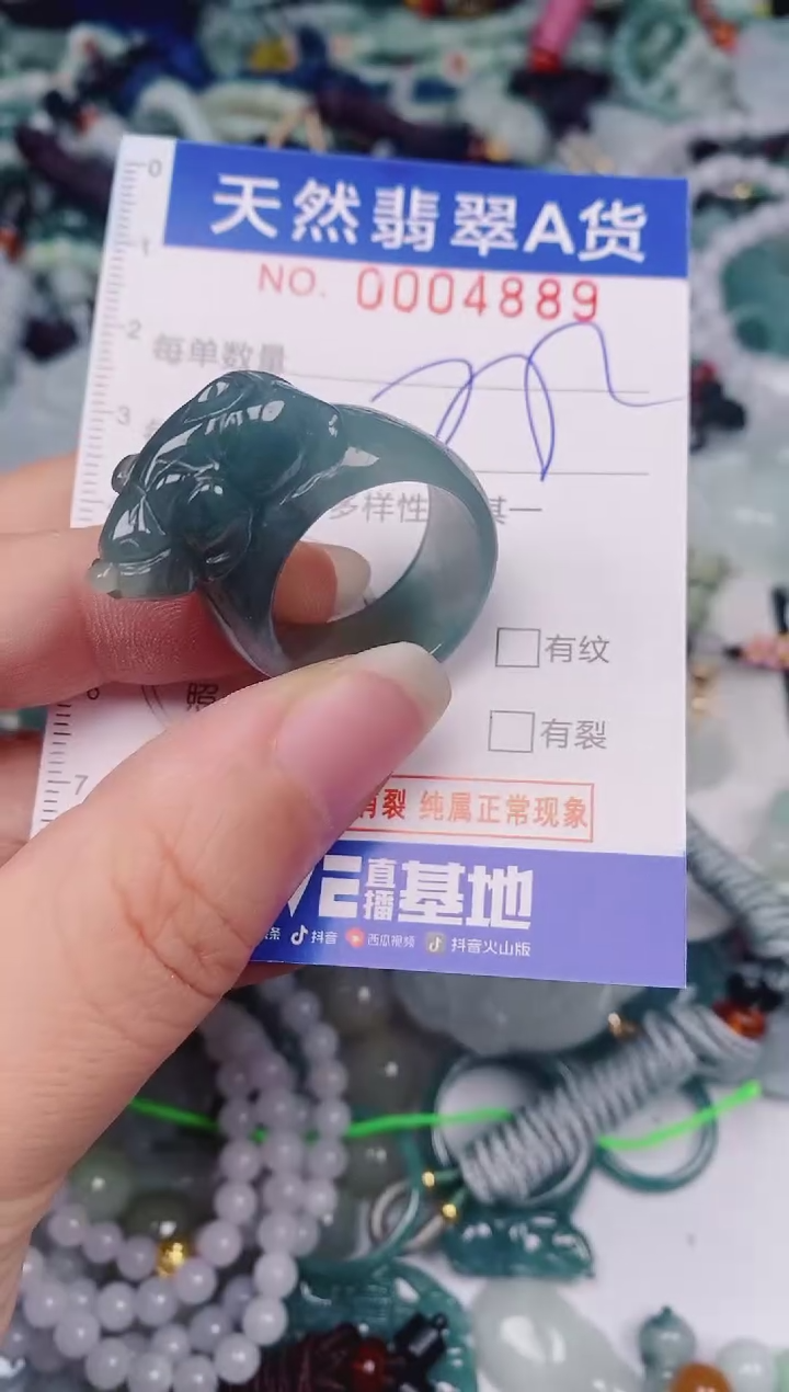 颈饰未镶嵌翡翠00004889