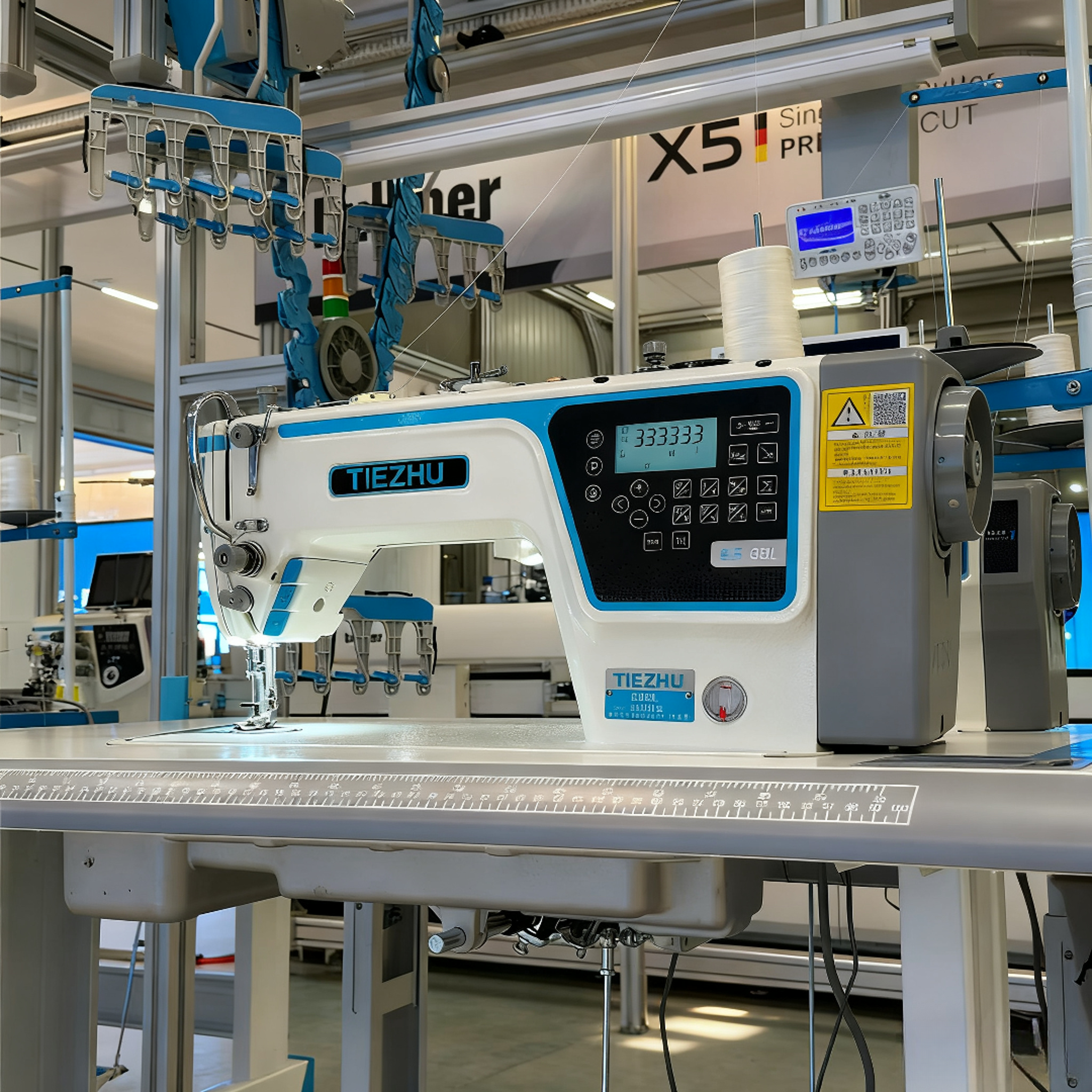 【双12】铁柱电脑缝纫机工业家用平车自动多功能