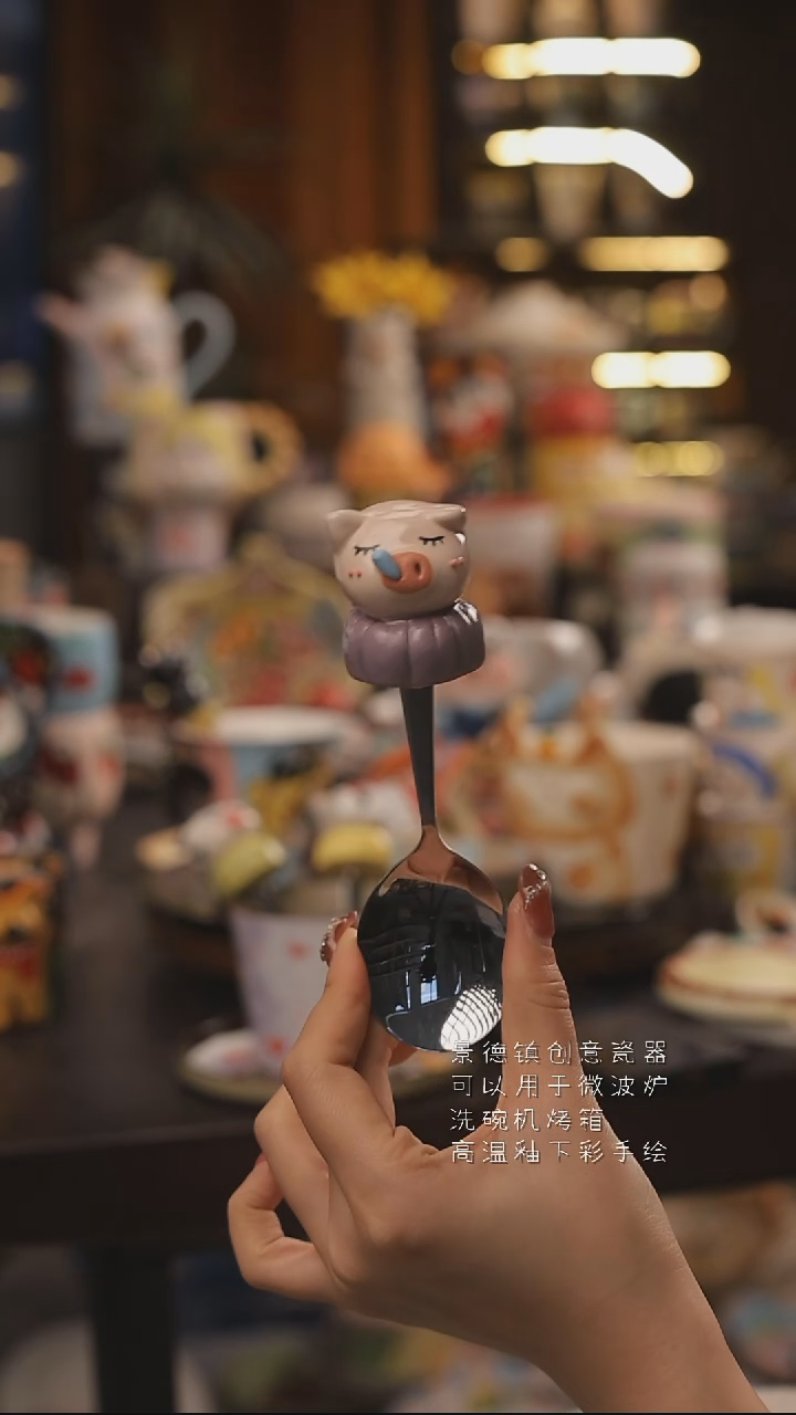 景德镇釉下彩绘设计师款式陶瓷