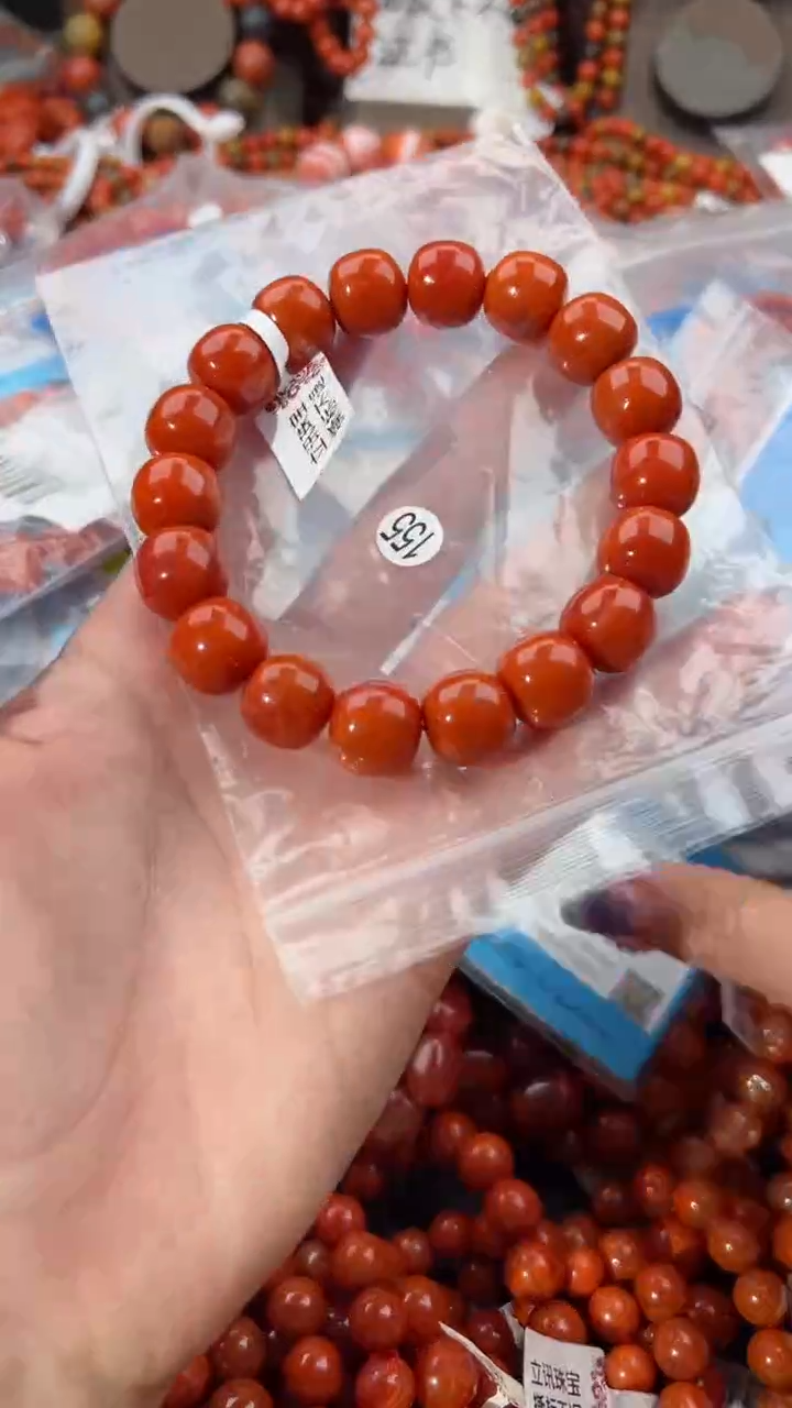 【闪购商品】南红玛瑙手串未镶嵌13+