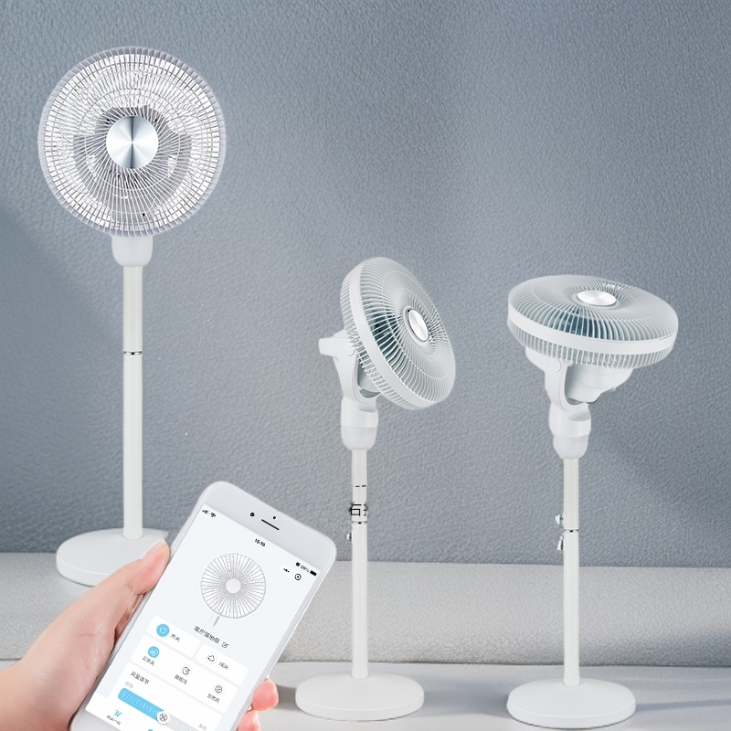 AI语音净化电风扇驱蚊空气循环扇低噪L7优菲特台式智能落地扇家用