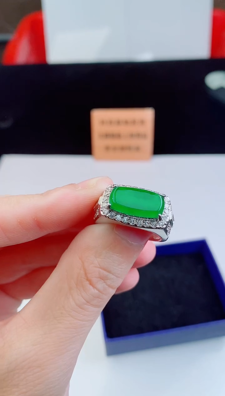 颈饰未镶嵌翡翠          