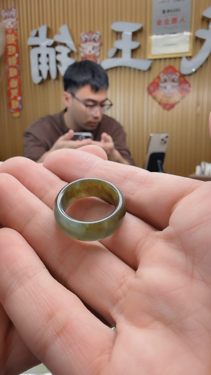 【闪购商品】和田玉戒圈未镶嵌763