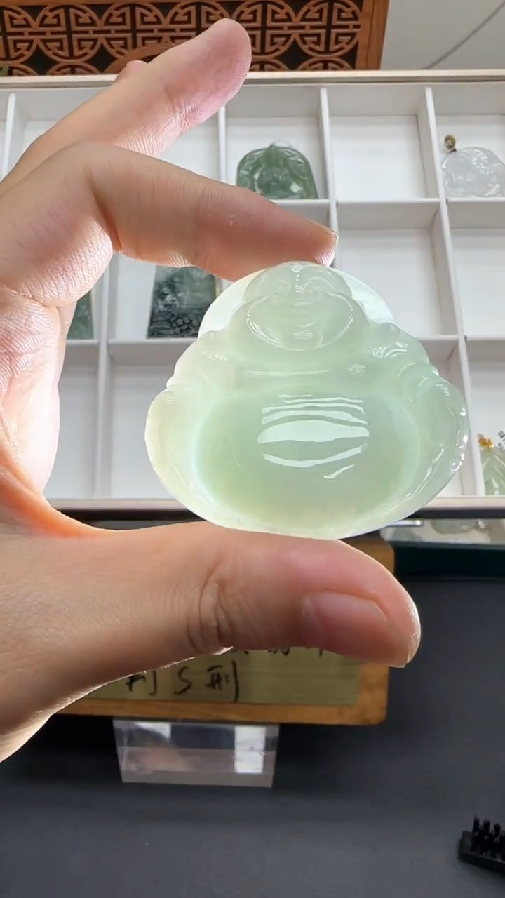 【闪购商品】翡翠挂件未镶嵌A货翡翠多样性 佛公