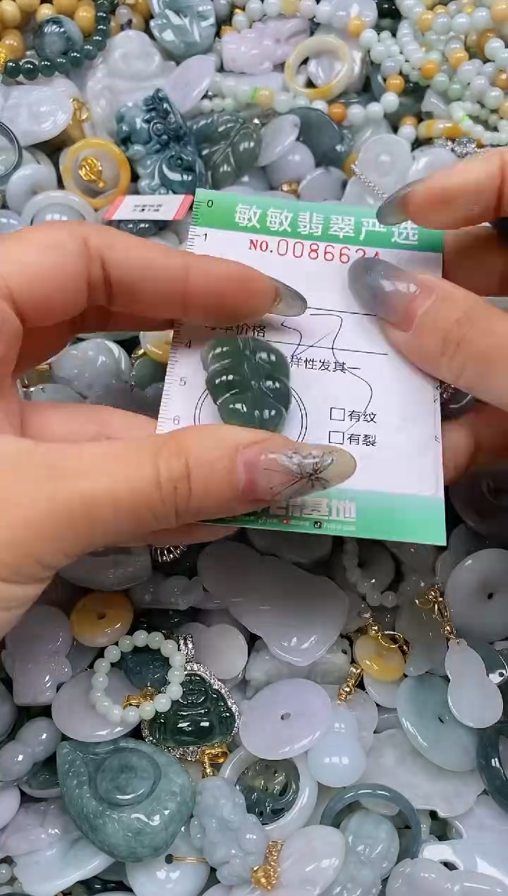 【闪购商品】翡翠颈饰未镶嵌闪购0086624