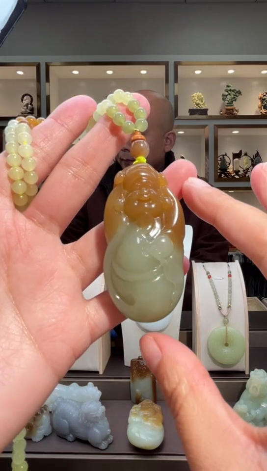 颈饰未镶嵌和田玉苏