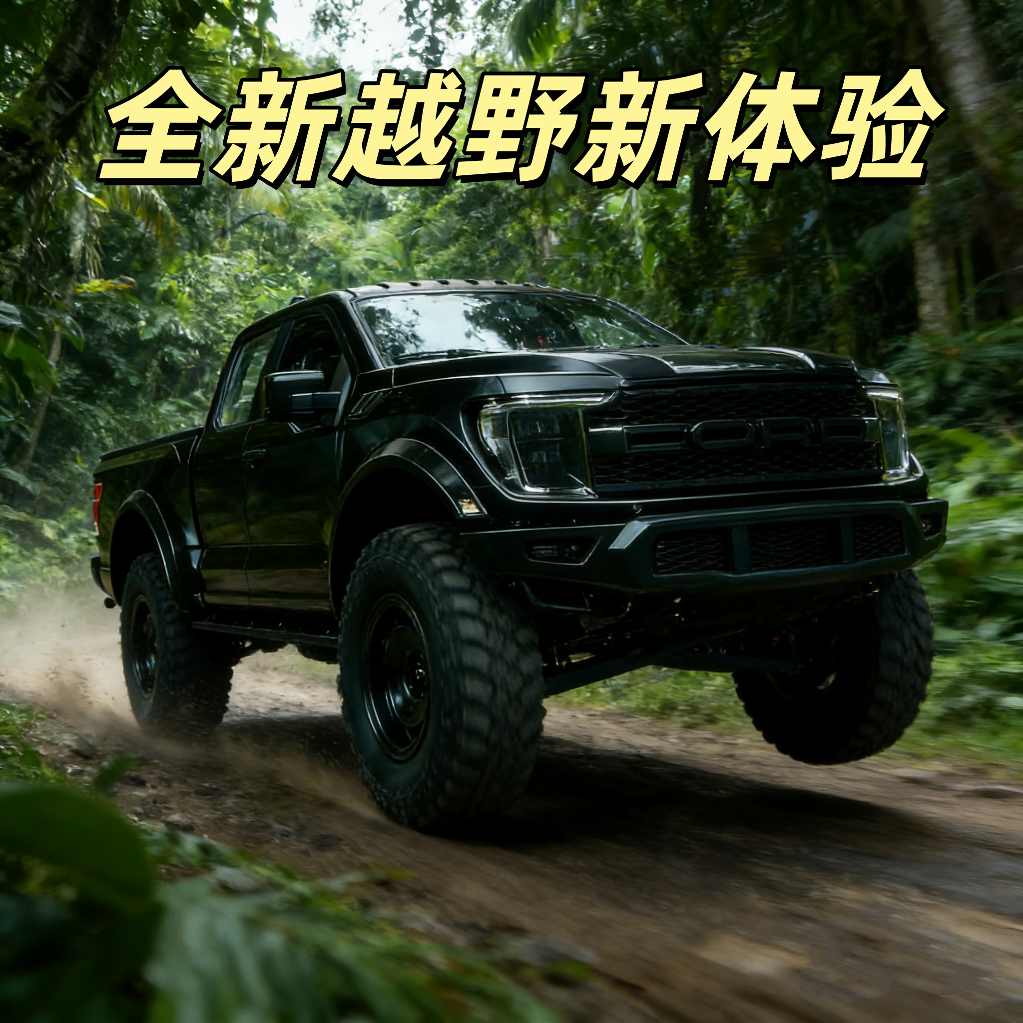 新款F150猛禽四驱全比例攀爬车1：12全比例四驱皮卡