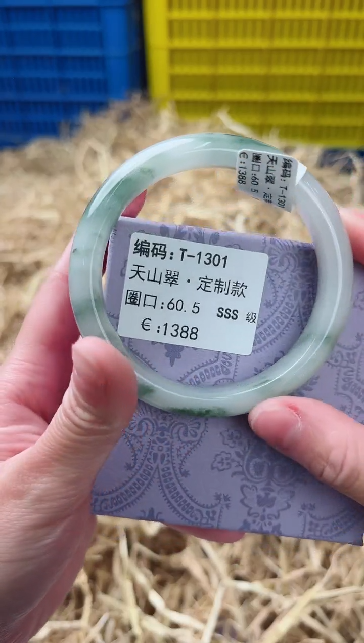 未镶嵌手镯石英质玉T-1301