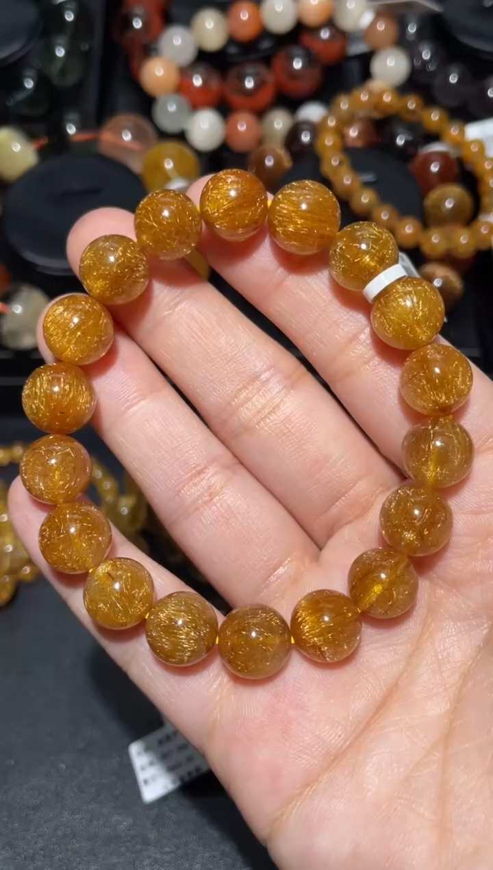 未镶嵌珠宝半成品水晶千**歌发晶11mm-139