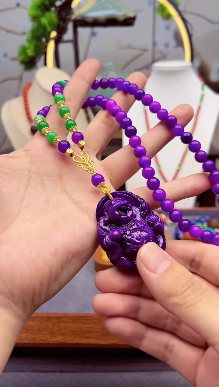 【闪购商品】苏纪石（舒俱来）颈饰14K金镶嵌X806````````