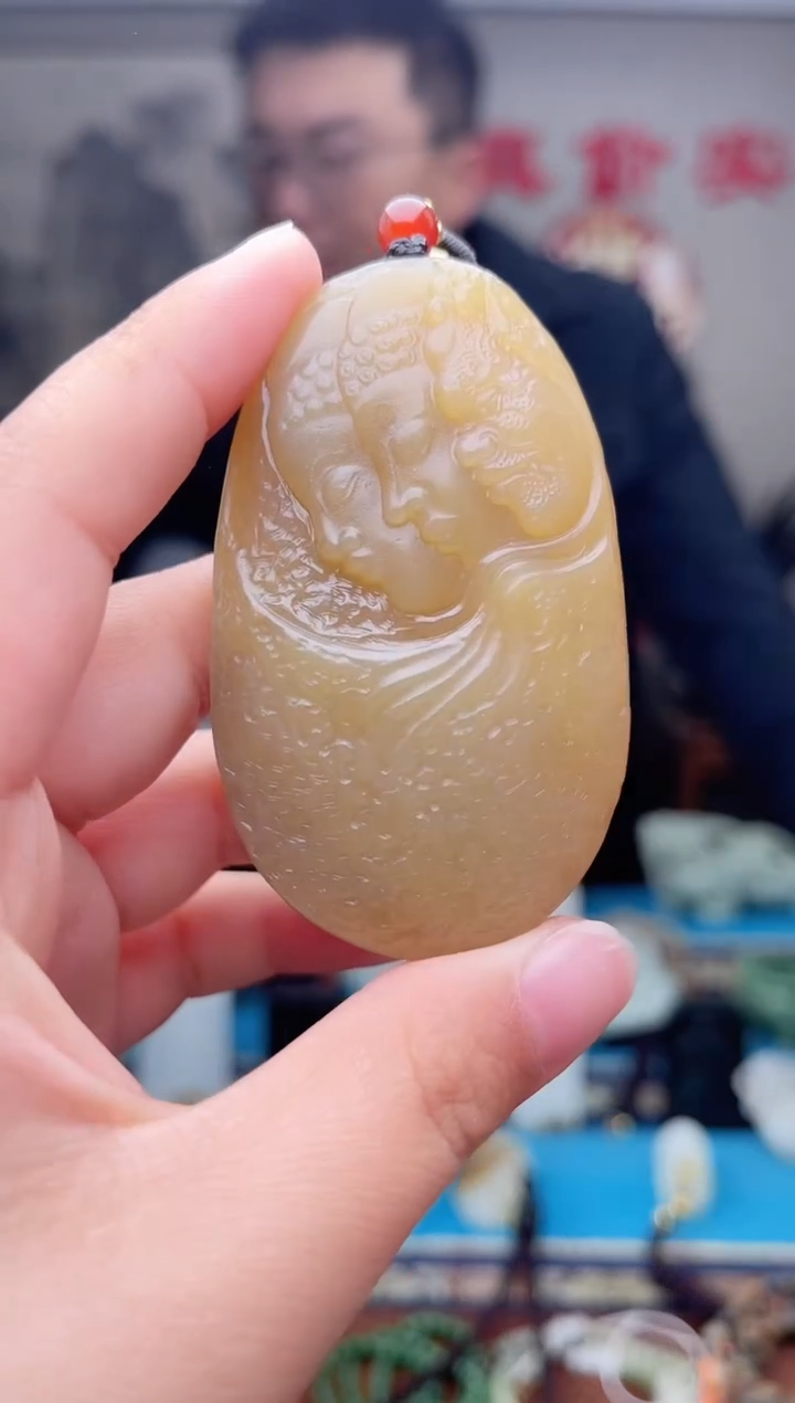 【闪购商品】和田玉挂件未镶嵌1
