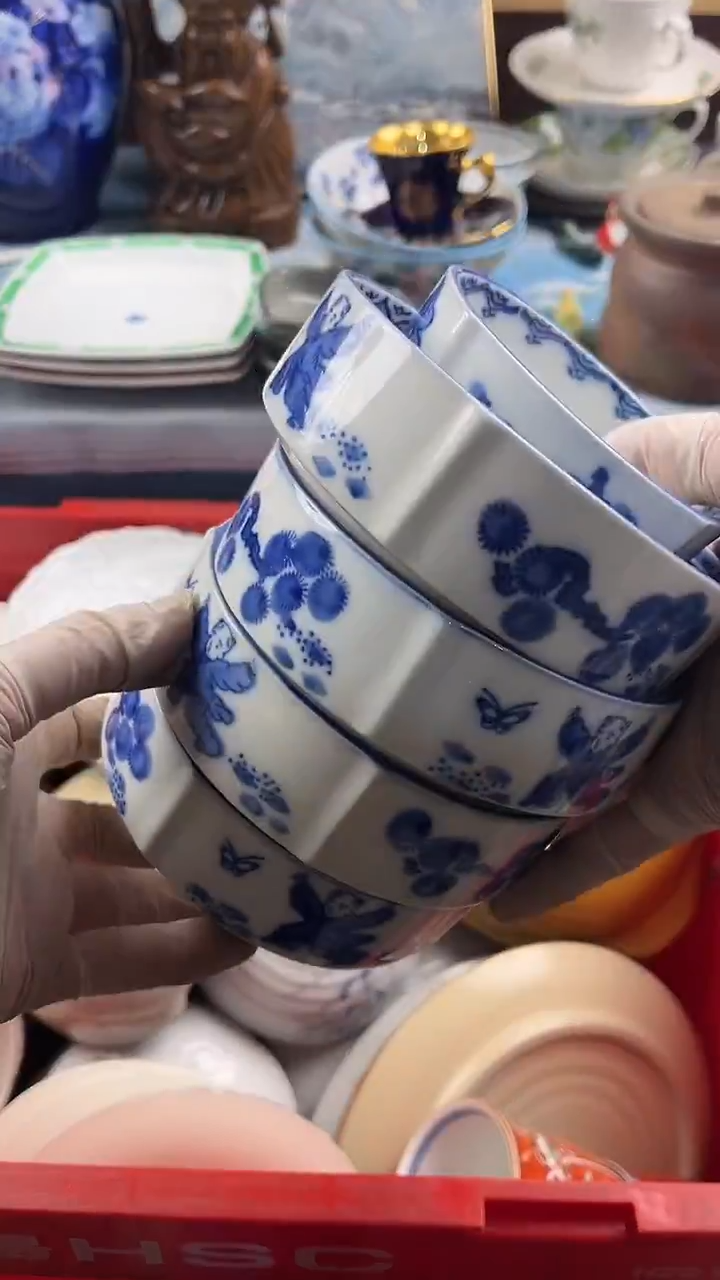 瓷片罗**长英歌瓷器满28包邮