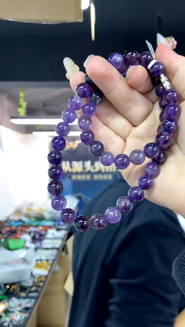 颈饰未镶嵌水晶多样性发其一颜色微差