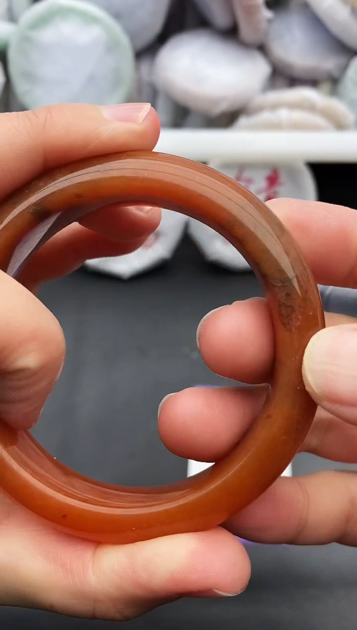 未镶嵌手镯石英质玉64+56/57