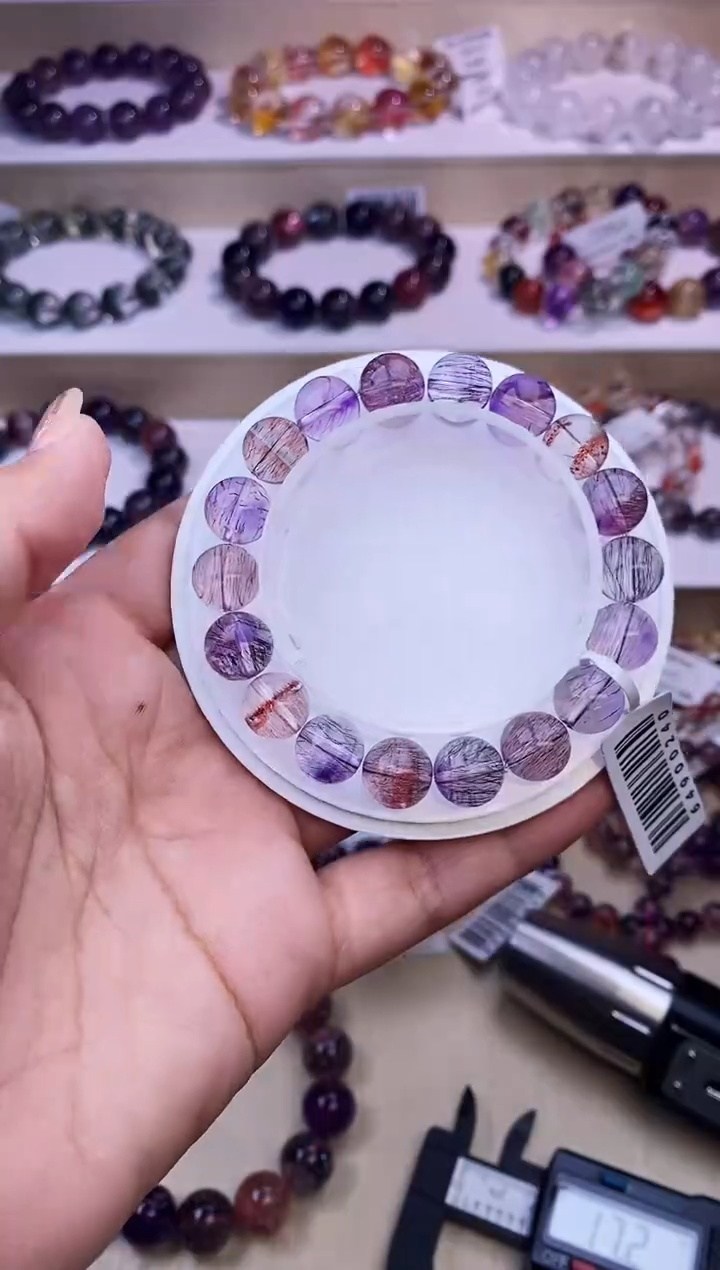 未镶嵌手串水晶仙女超七11m+