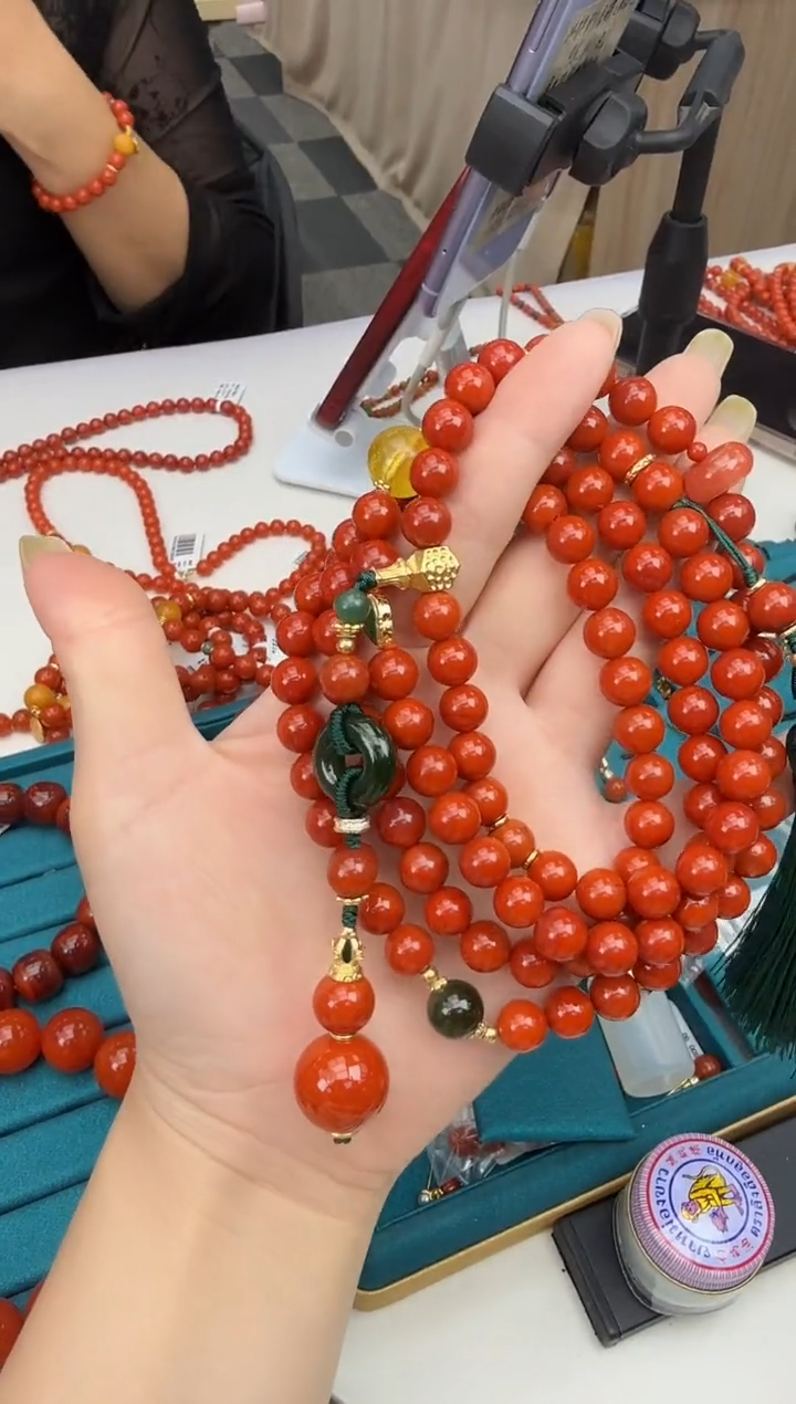 南红玛瑙珠串未镶嵌多样发其一/610519636