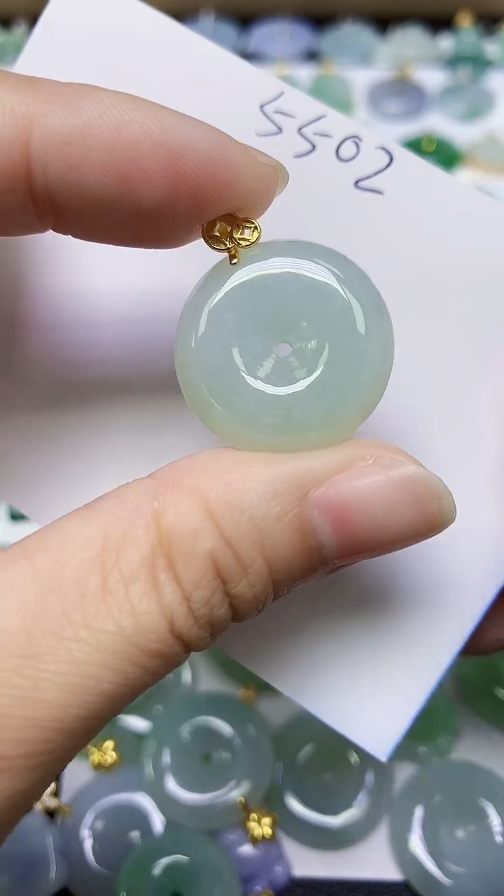 颈饰未镶嵌翡翠天然缅甸A货翡翠百元以上9元证书费自理