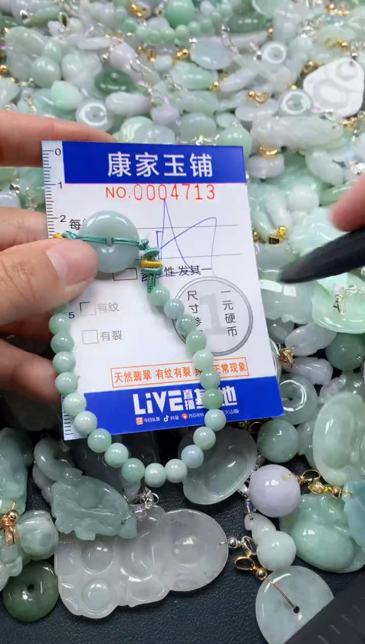 颈饰未镶嵌翡翠4513