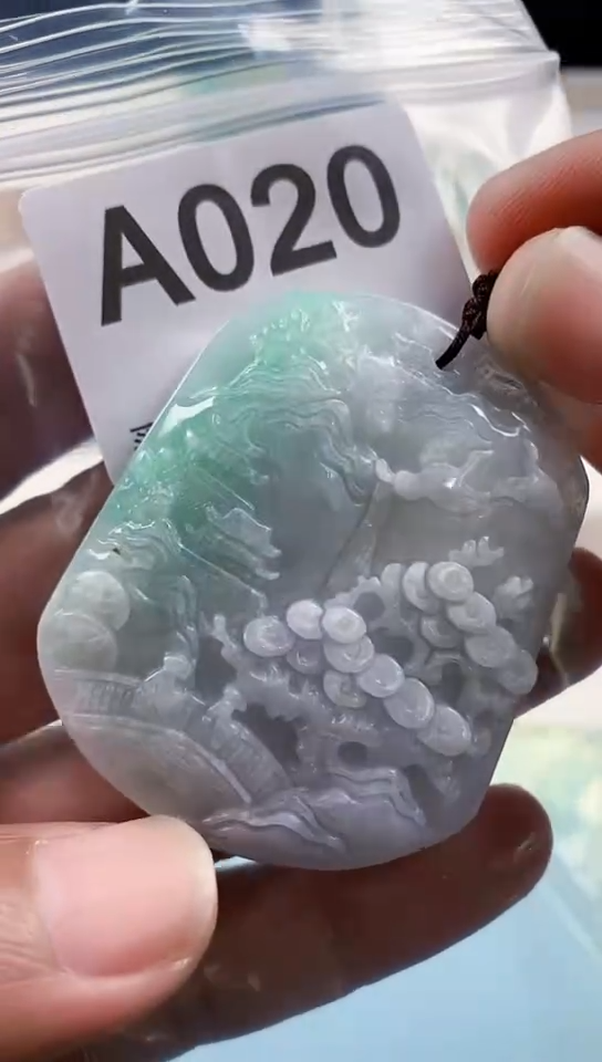 【闪购商品】翡翠颈饰未镶嵌天然翡翠吊坠挂件