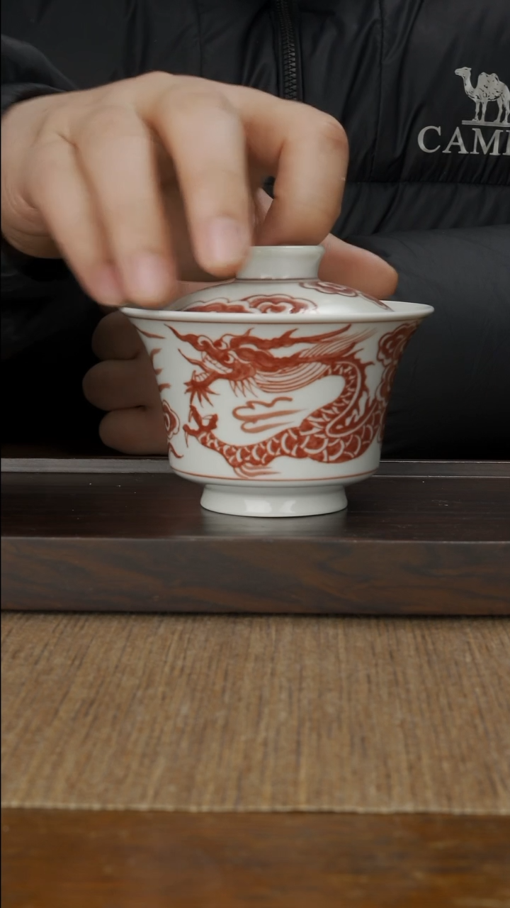 【闪购商品】摆件景德镇手工手绘茶具大器宛成