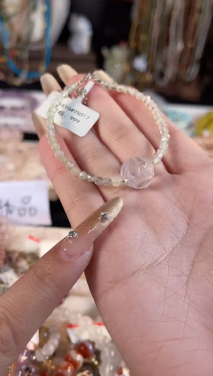 【闪购商品】水晶手链未镶嵌多样性发货其一