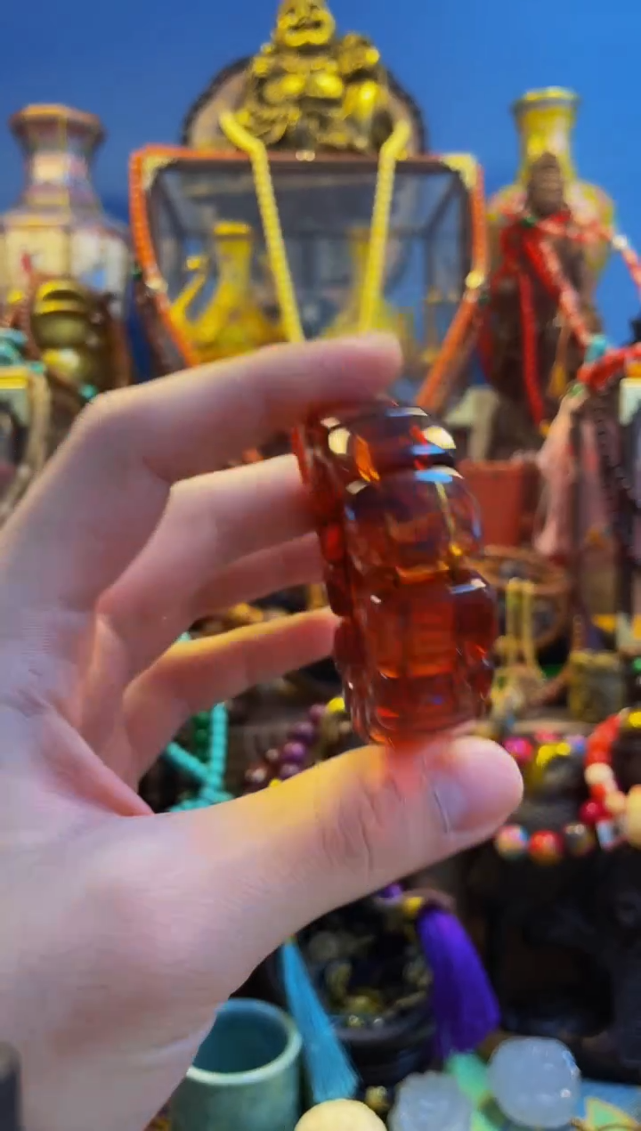 未镶嵌血珀裸石顾秩商贸合直播精选推荐