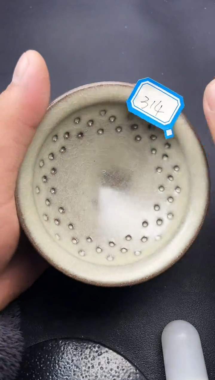 【闪购商品】茶盏叶紫建盏瓷器微瑕314