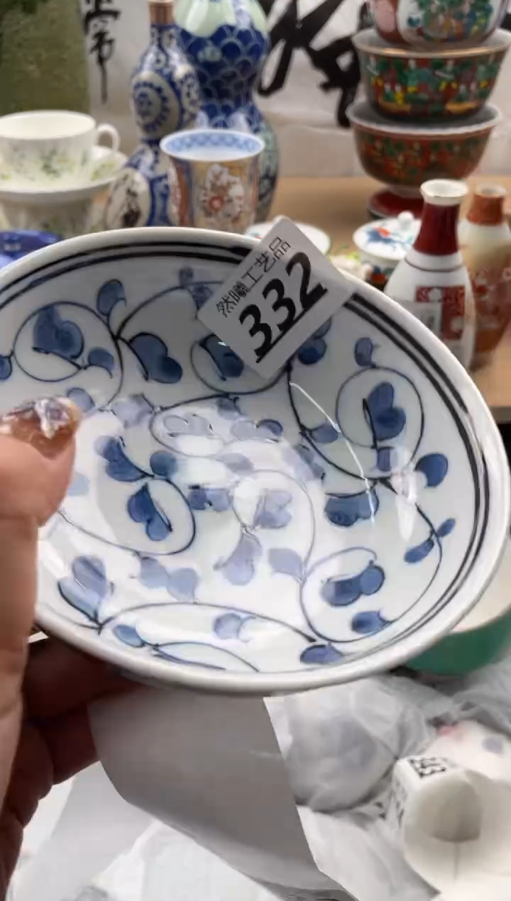 【闪购商品】瓷片332然曦海外工艺品18包邮