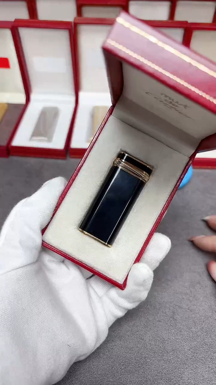 纯铜21 卡家黑漆三色环 短 2代 原盒