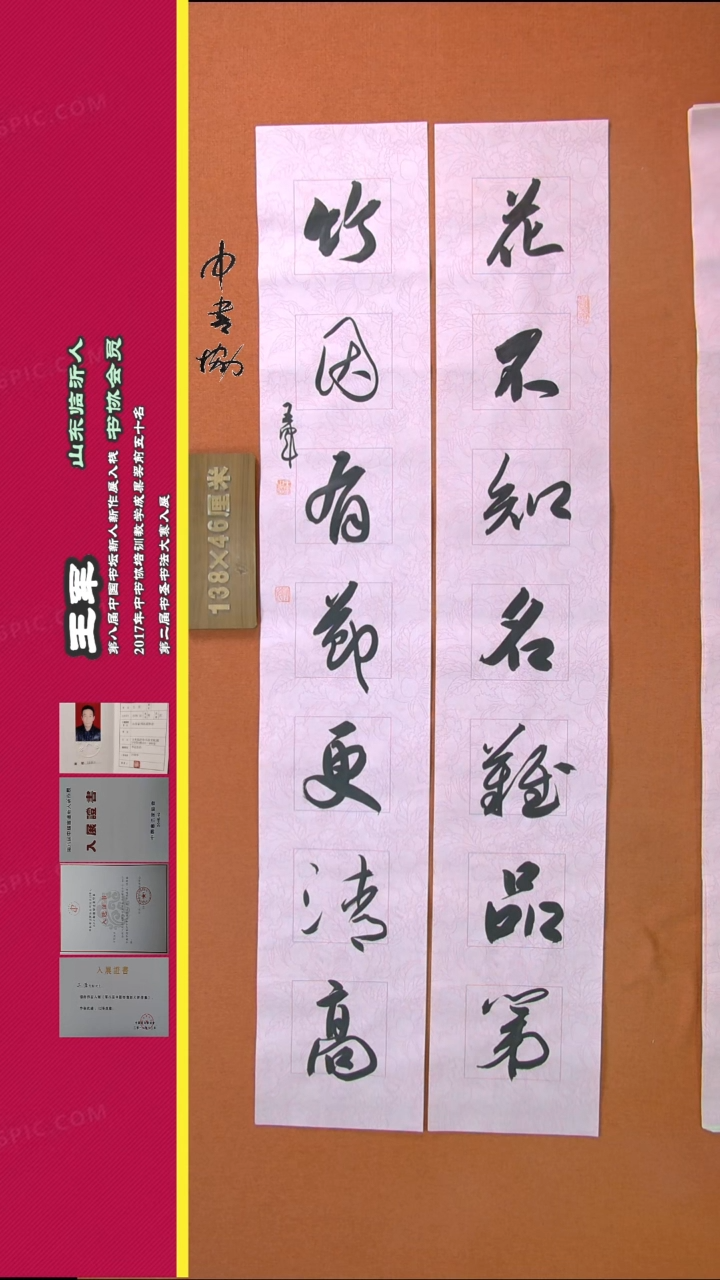 【闪购商品】书法118王军书法作品