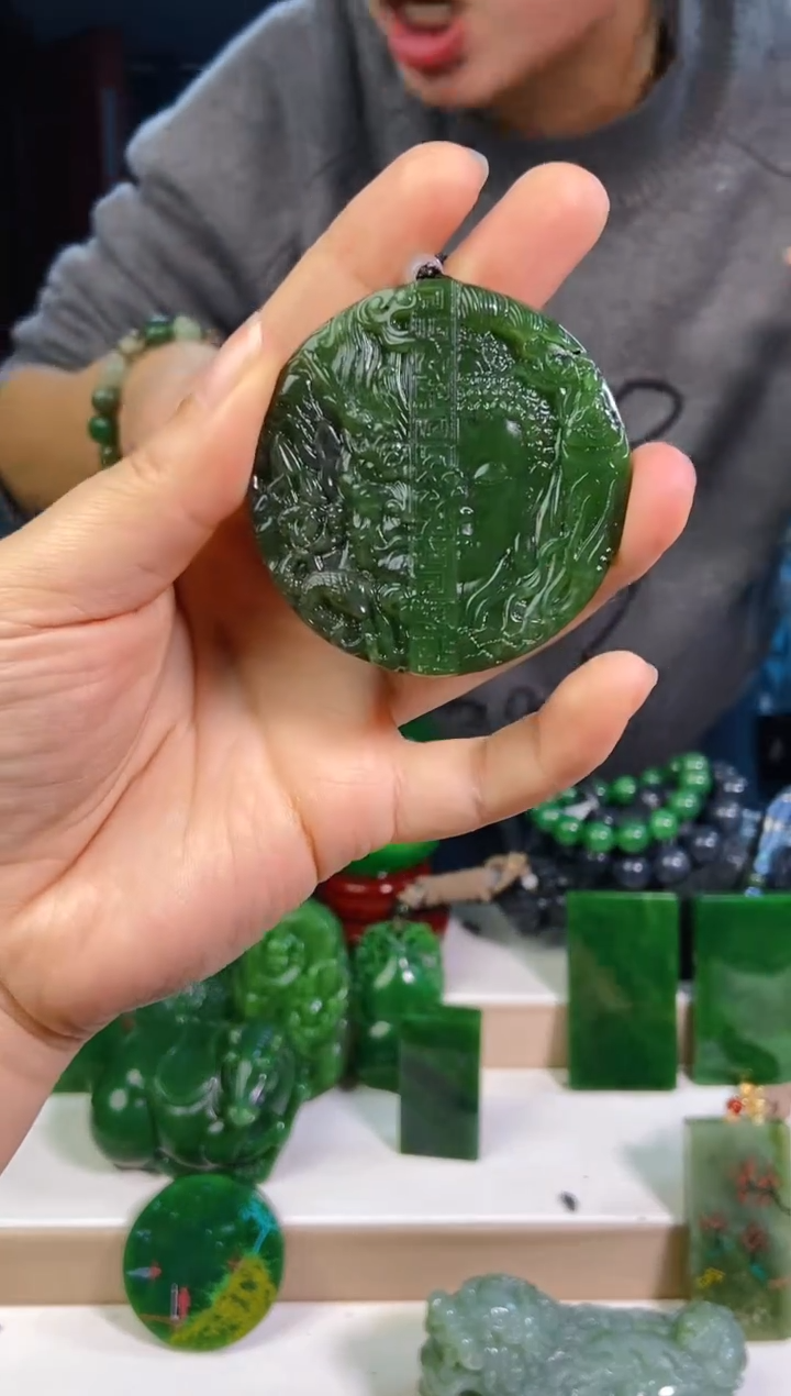【闪购商品】和田玉挂件未镶嵌1