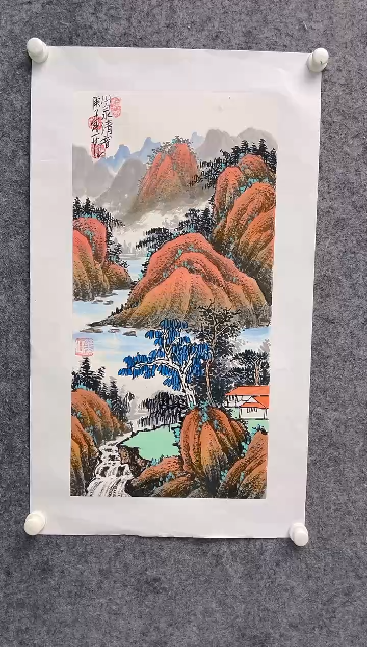 【闪购商品】绘画姜国华-2平尺-国画作品