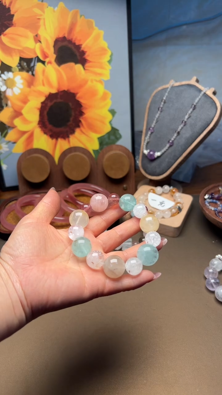 未镶嵌手串水晶1