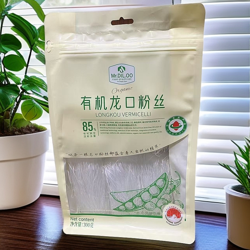  Mr.DIL.00口感劲道爽滑有机原料龙口粉丝