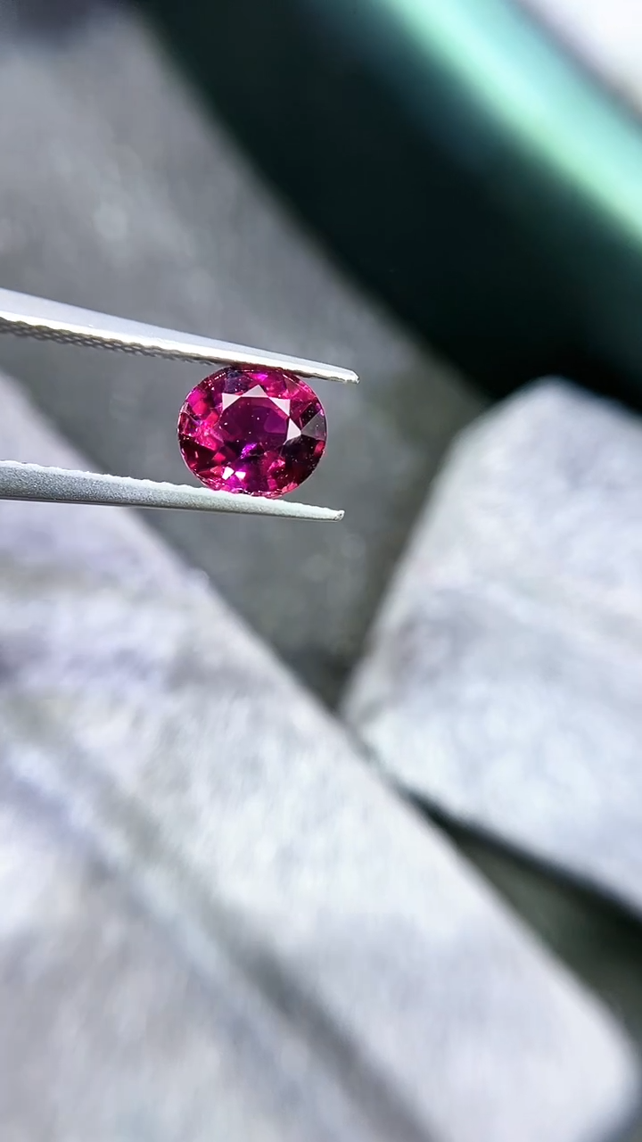 【闪购商品】定制碧玺定制未镶嵌天然卢比来1.35克拉