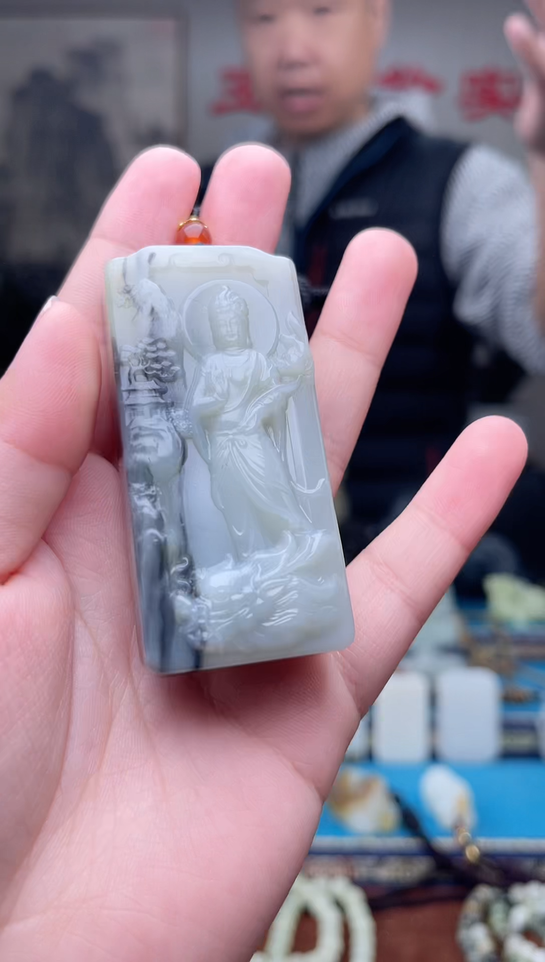 【闪购商品】和田玉未镶嵌挂件1