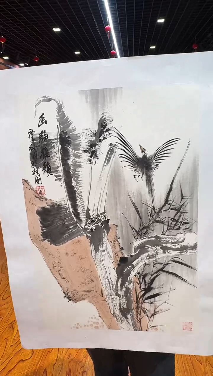 【闪购商品】国画国画孙桂国老师字画带亲笔合影证书5-6