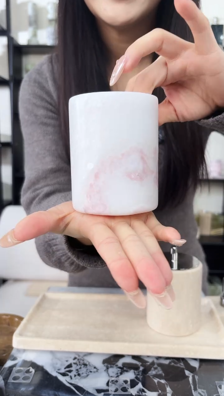 石材熊**宝彩虹玫瑰075