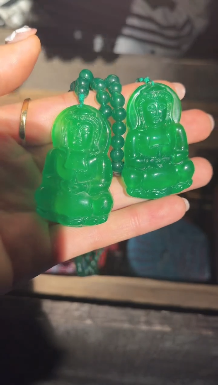 【闪购商品】【闪购商品】绿色棉絮观音两个