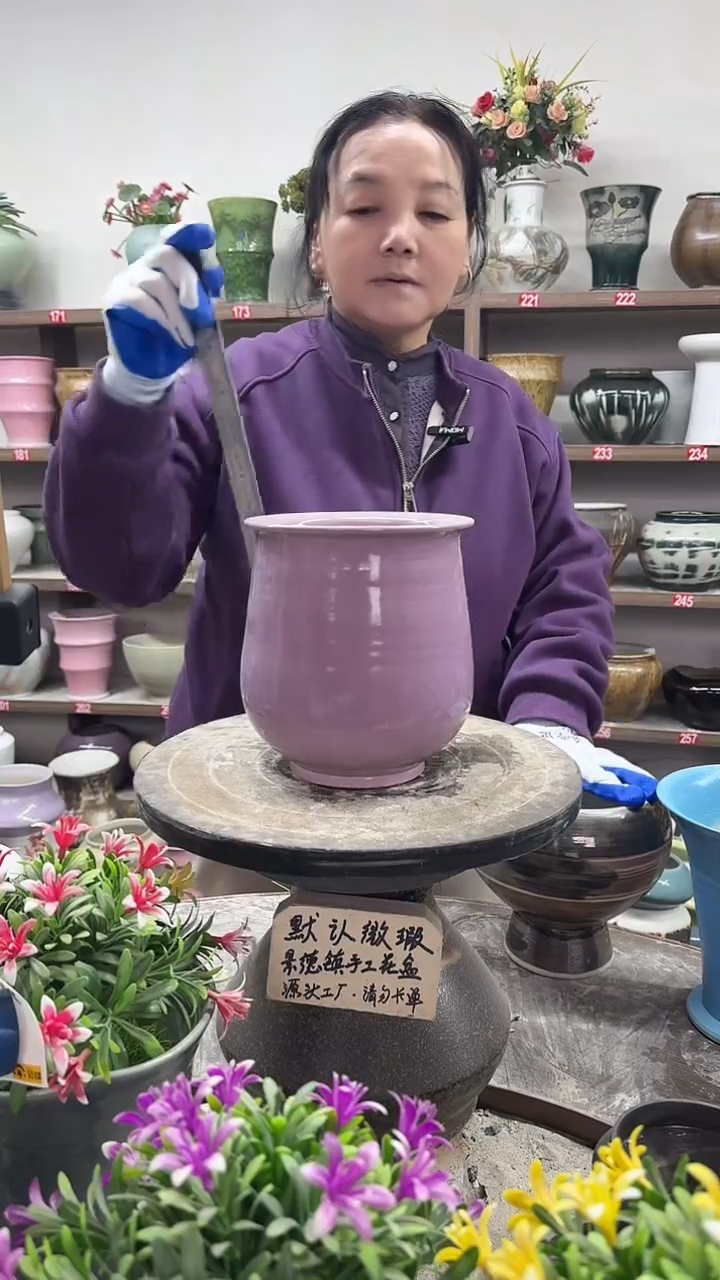 12-24-高17口13瑕-花盆