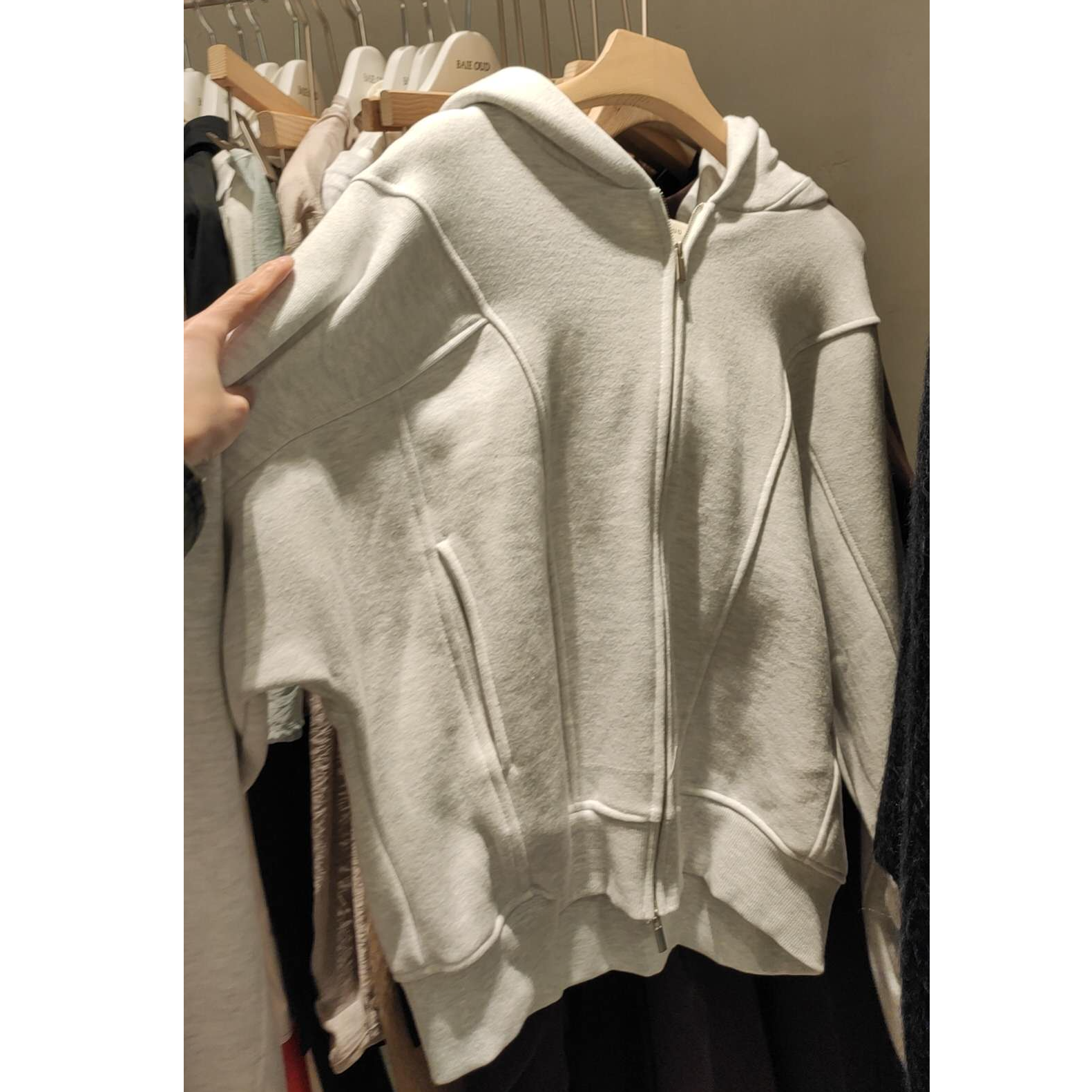 卫衣拉链带帽-NO退换 接受再拍 Y-P-326 宽松百搭休闲时尚