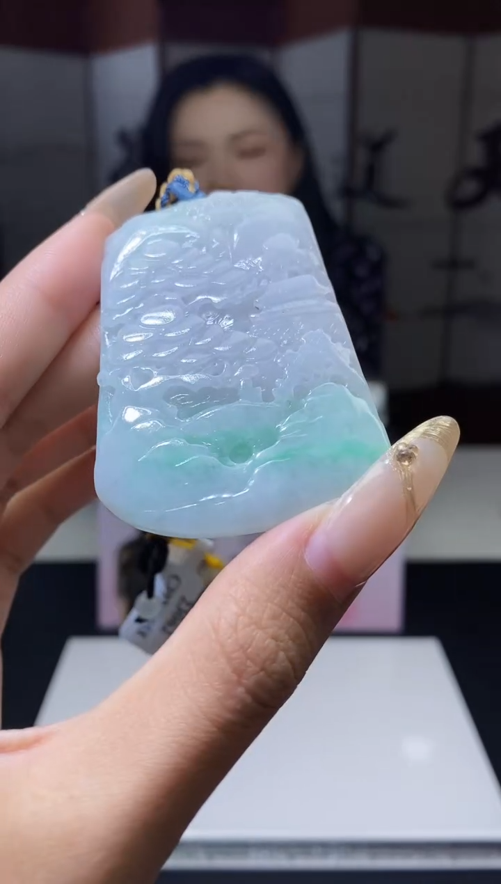 【闪购商品】翡翠颈饰未镶嵌Q-@@SHZC011728