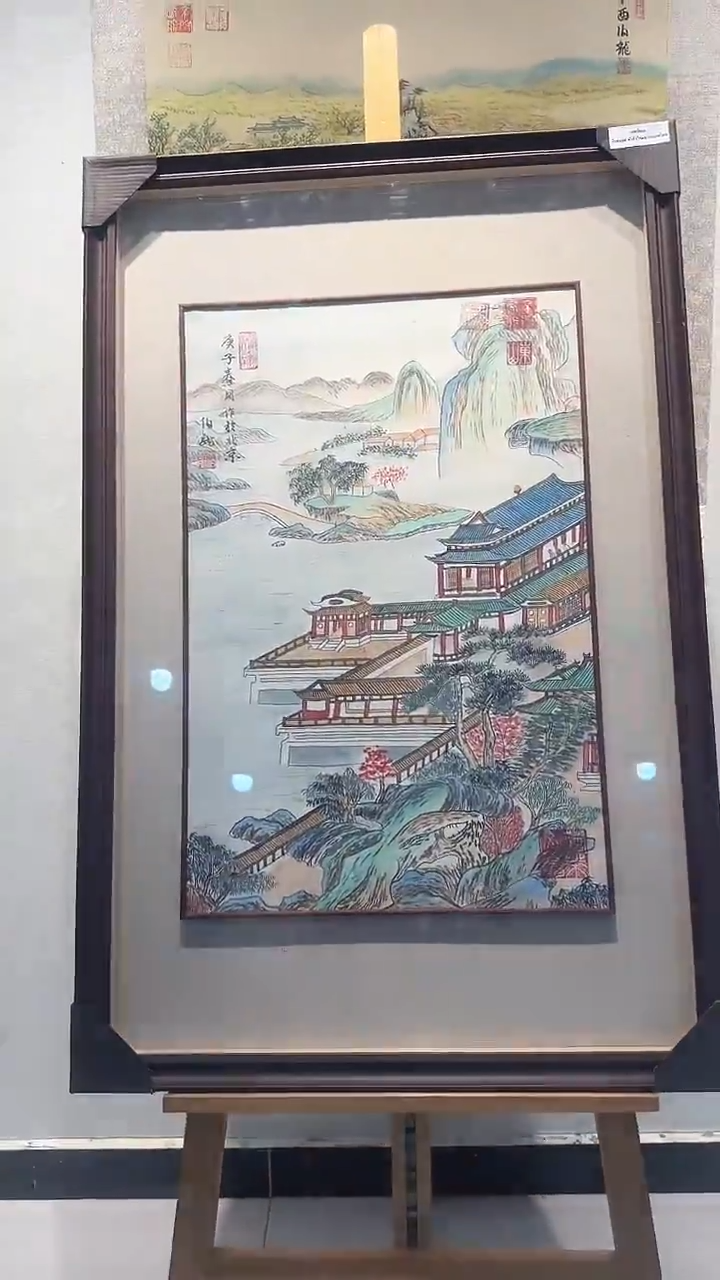 【闪购商品】国画伯龙手绘国画