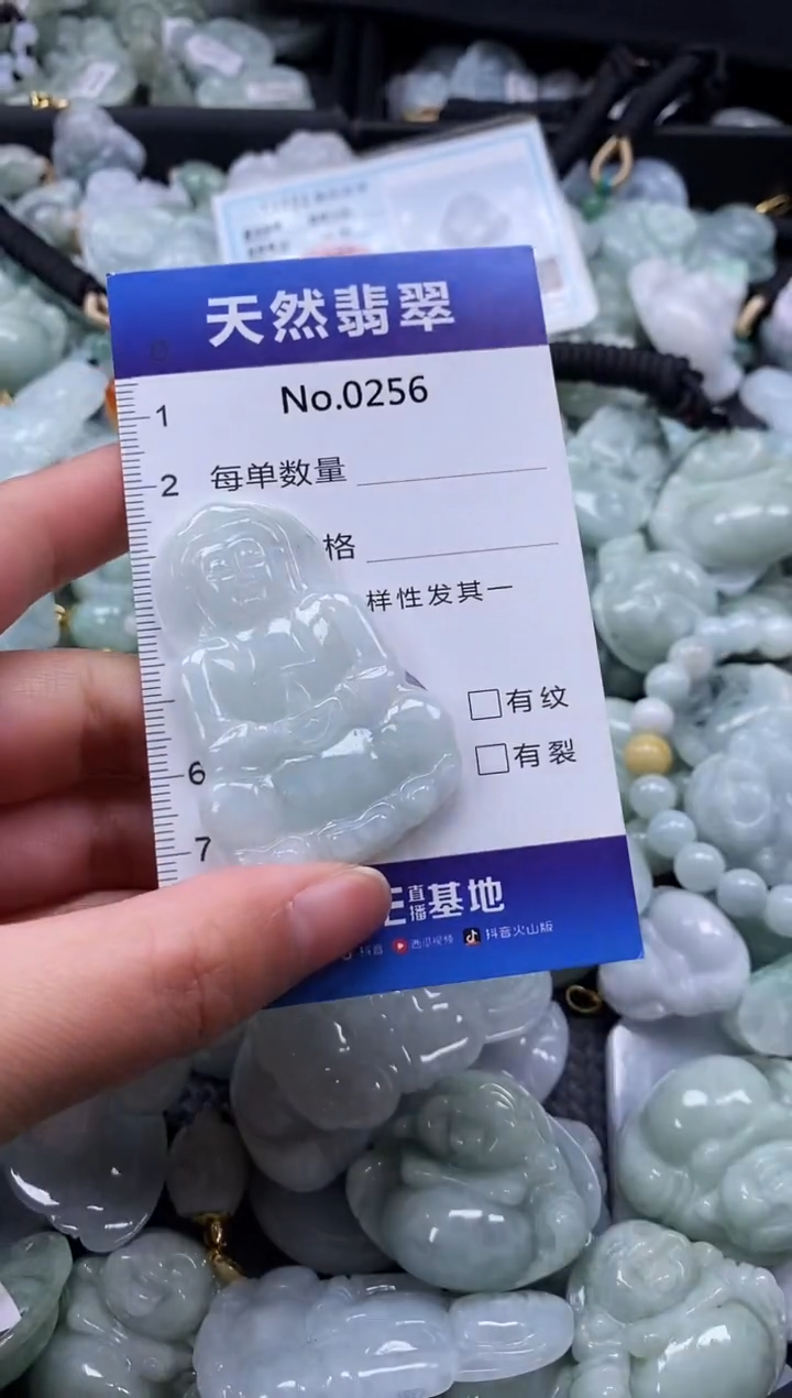 【闪购商品】翡翠颈饰未镶嵌缅甸A货翡翠0256