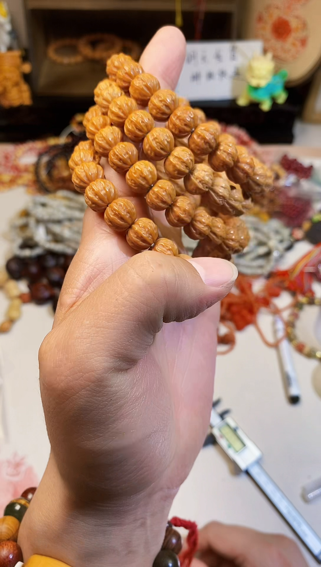 【闪购商品】猴头核桃手串京八棱