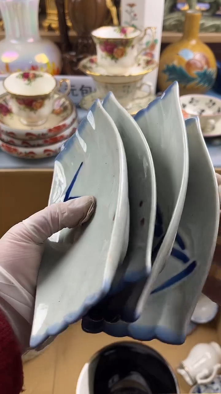 瓷片余**你英歌瓷器满28包邮