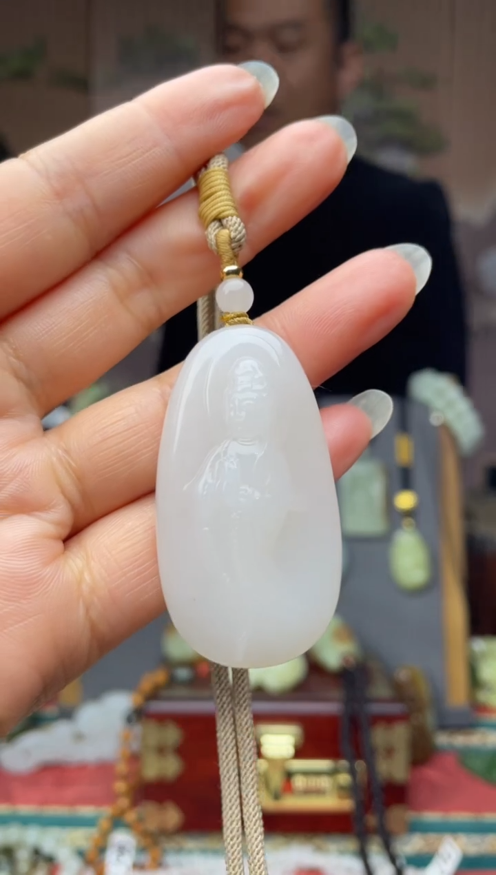 未镶嵌和田玉挂件拍一发一