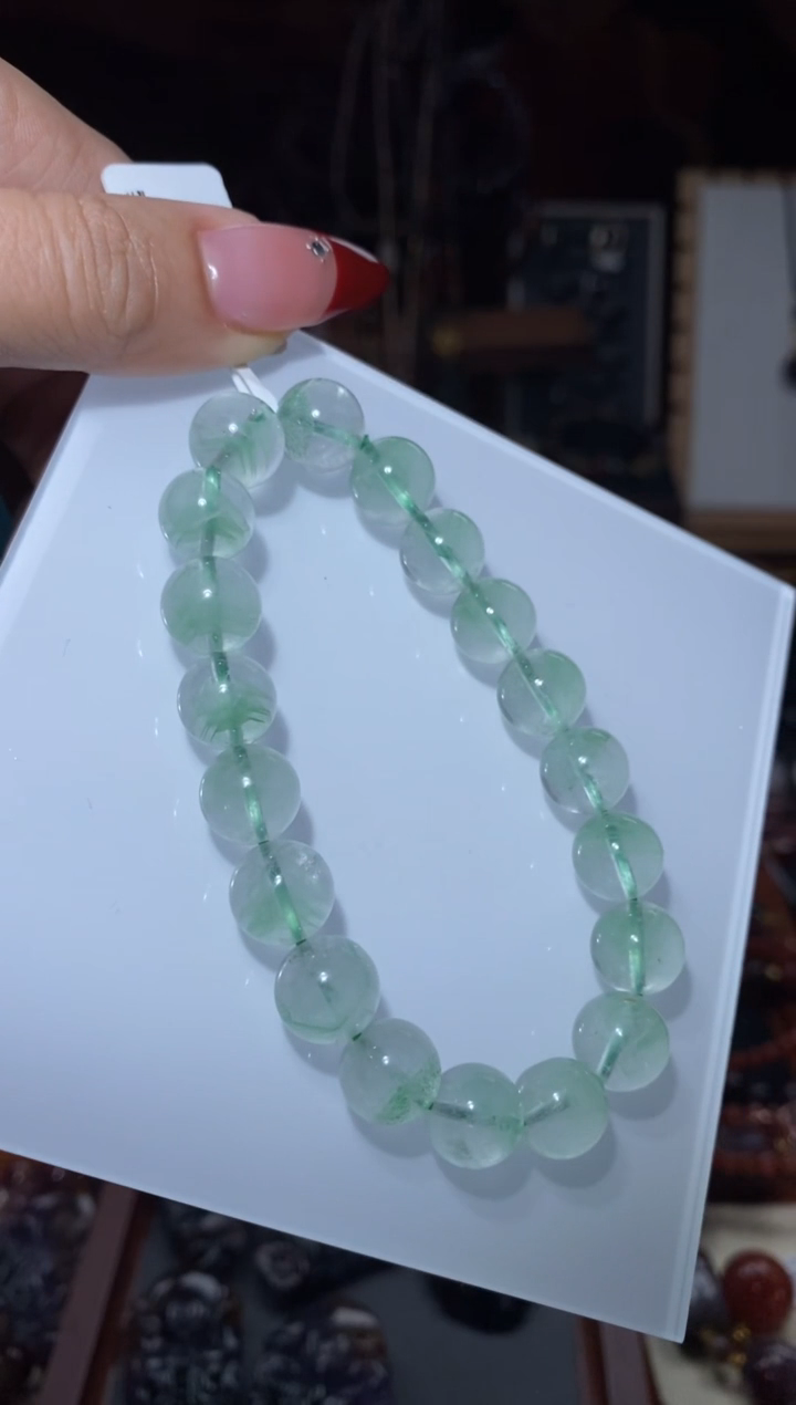 【闪购商品】水晶手串未镶嵌翠幽灵10+mm